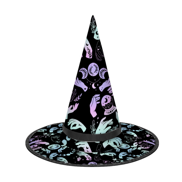 Halloween Witch Hat for Cosplay Parties or Birthday Celebrations - Witchy Hands
