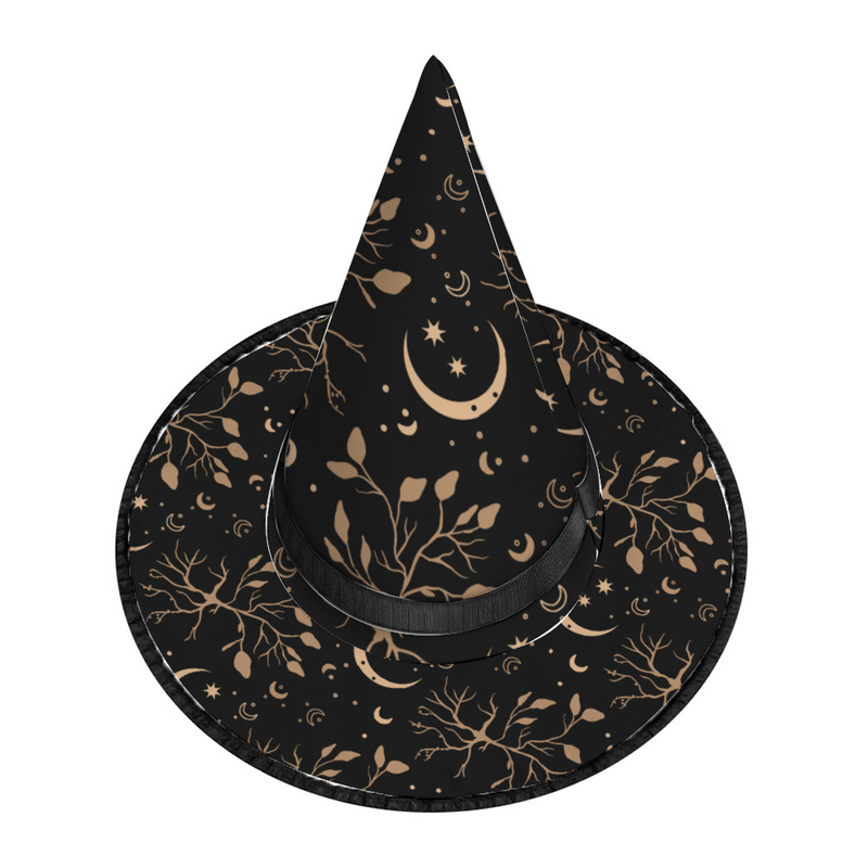 Halloween Witch Hat for Cosplay Parties or Birthday Celebrations-Boho Nights