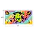 Premium PU Leather Mouse Pads | Non-Slip |Waterproof | Stylish & Durable | Psychedelic Aliens