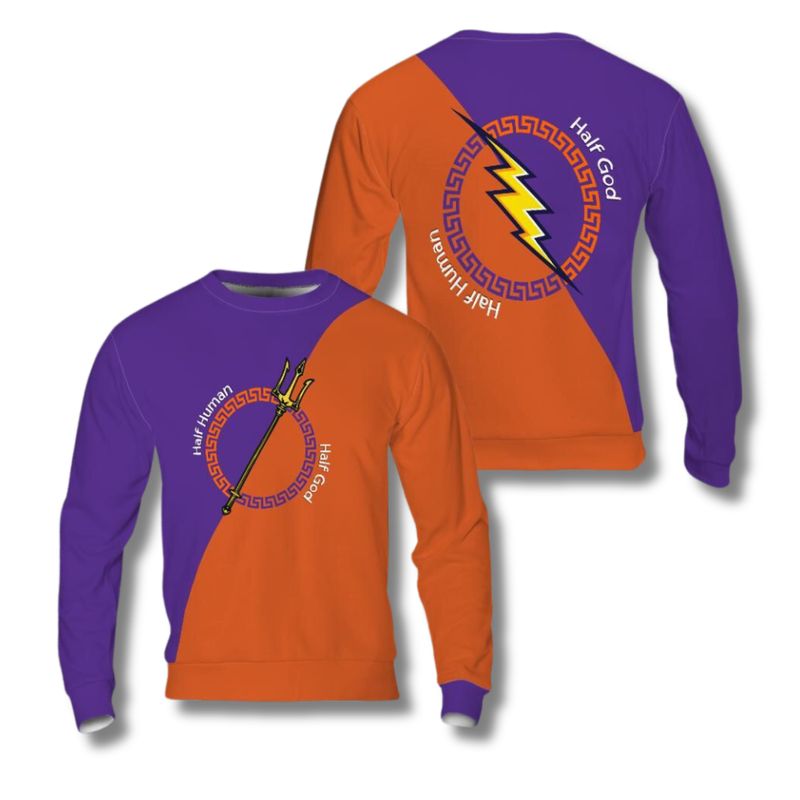 Half Greek | Half Roman | All Hero | PJO Hoodies and Sweatshirts.